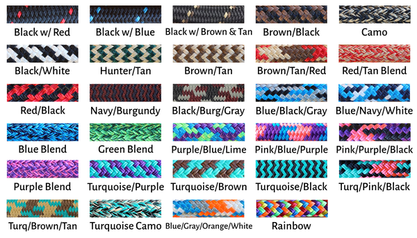 Yacht rope colors
