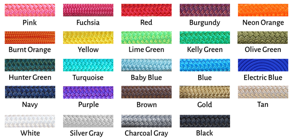 Yacht rope colors