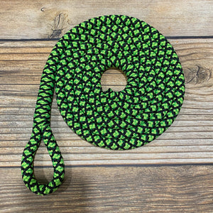 8' Lime Green Lattice Lead Rope