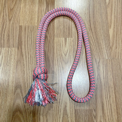 Pink/Gray Neck Rope - Average Horse Size 58"