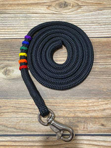 Pride Flag Lead Rope