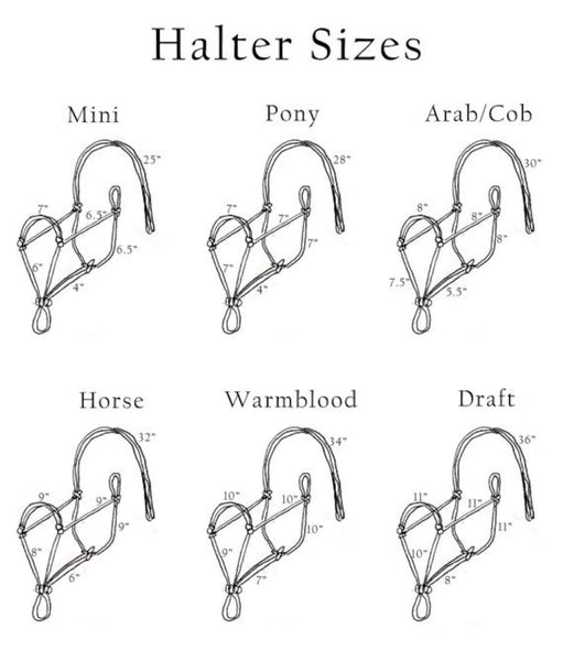 Soft Rope Halter