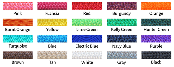 Yacht rope colors