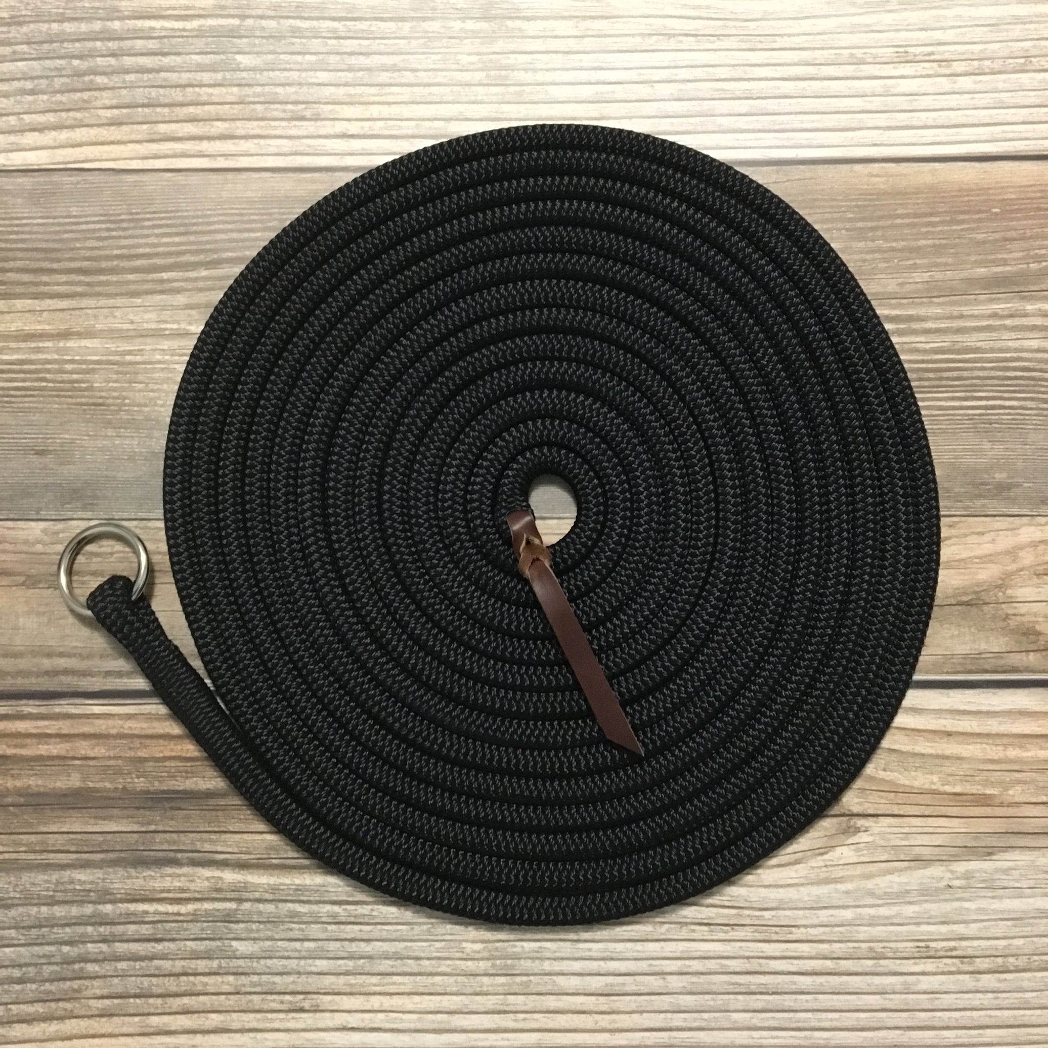 Yacht rope training long line with ring
