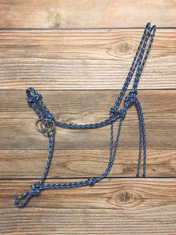 Yacht rope sidepull halter
