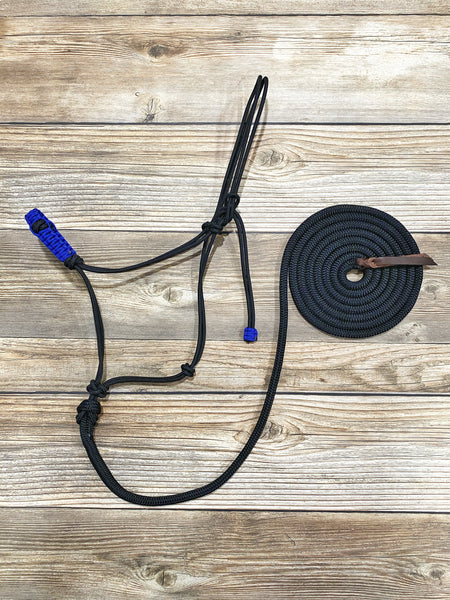 Clinician Yacht Rope Halter & 12 Foot Lead Rope