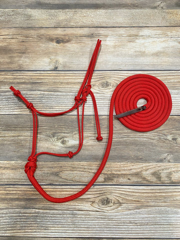 Clinician Yacht Rope Halter & 12 Foot Lead Rope