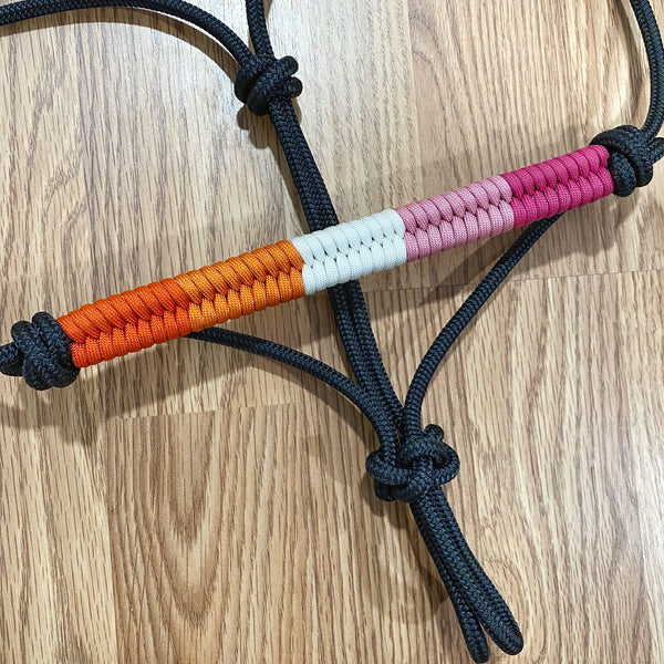 Pride Flag Rope Horse Halter