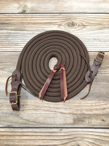 Split Reins with Quick Change Slobber Straps