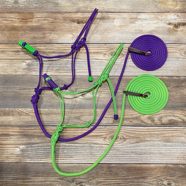 Clinician Yacht Rope Halter & 12 Foot Lead Rope