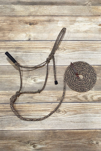 Rope Halter & 12' Lead Rope Set