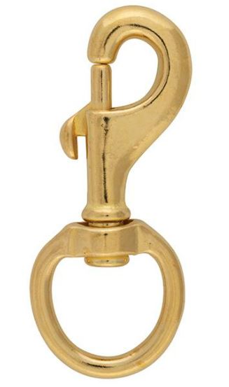Brass bolt snap